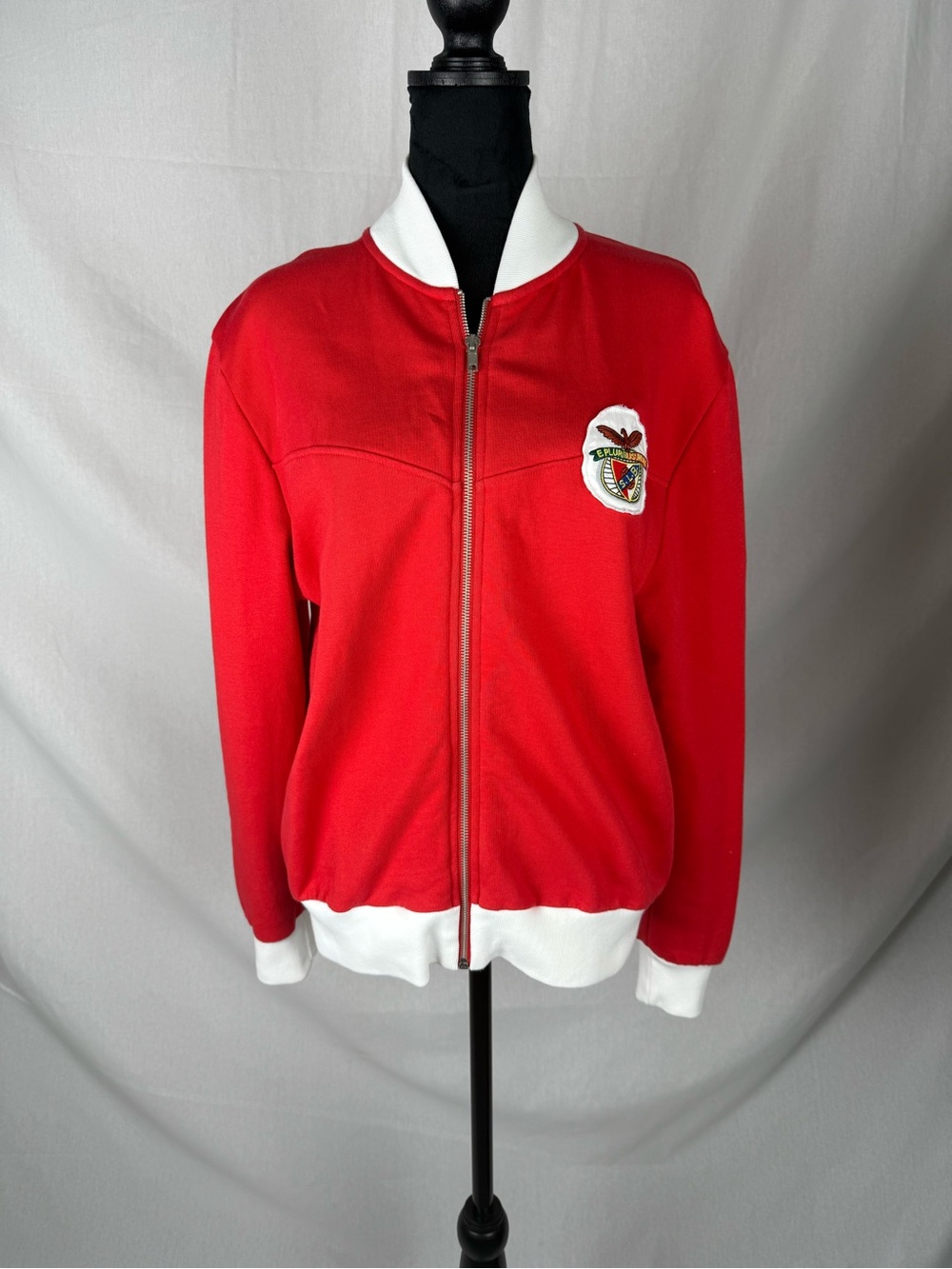 SL Benfica Full Zip Jacket – Official Product – Made in Portugal – Size M